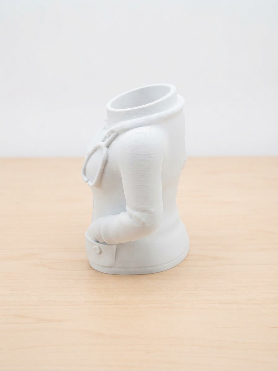 Suport pentru pixuri și instrumente de scris – Design Bust Cadru Medical (Imprimat 3D)